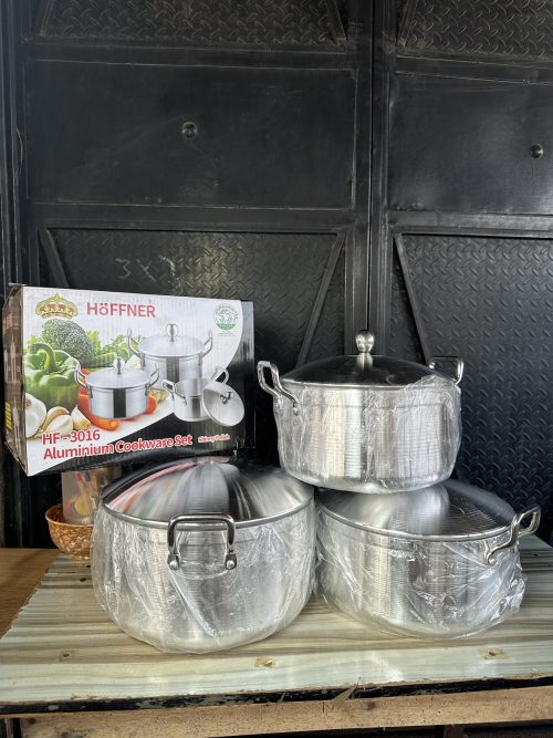 Hoffner Cooking Pot Set 3 pieces HF-3016