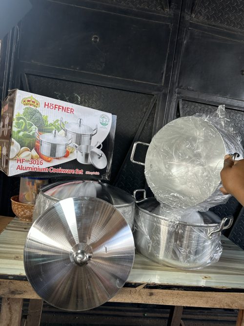 Hoffner Cooking Pot Set 3 pieces HF-3016