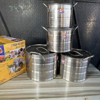 Manna Stainless Stock Pot Small Size - 4 pieces