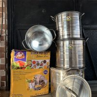 Manna Stainless Stock Pot Big Size - 4 pieces