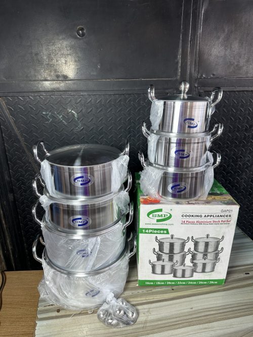 SMP Cooking Pot Set 7 pieces - GAP01