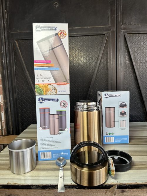 MasterChef Food Flask Vacuum Flask Mc-F1250 – 1400ml (1.4 litres)