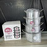 Bold Cooking Pot 4 pieces- 4 sets