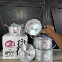 Bold Cooking Pot 4 pieces- 4 sets