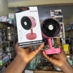 Eurosonic Electric Rechargeable Fan ES-H-605