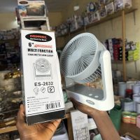 Eurosonic Electric Rechargeable Fan 6 inches ES-2632