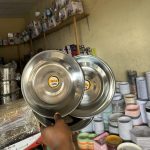 Nova Stainless Flat Plate -22cm (Plain Design)