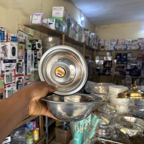 Nova Stainless Soup Plate - 16cm