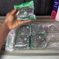 Stainless Scouring Sponge Big Size  - 1 piece
