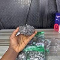 Stainless Scouring Sponge Big Size  - 1 piece
