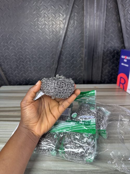 Stainless Scouring Sponge Big Size  - 1 piece