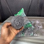 Stainless Scouring Sponge Big Size  - 1 piece