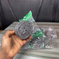 Stainless Scouring Sponge Big Size  - 1 piece