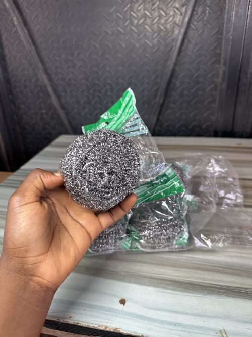 Stainless Scouring Sponge Big Size  - 1 piece