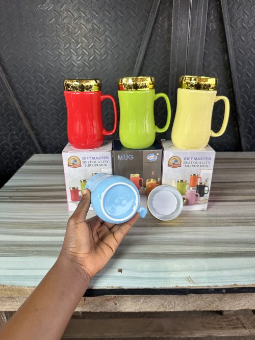 Mirror Mug Colour - Mug cup with Mirror cover – 1 piece