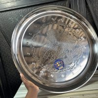 Nova Stainless Serving Tray Flat - 65cm (Thick)