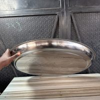 Nova Stainless Serving Tray Flat - 65cm (Thick)