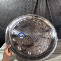 Nova Stainless Serving Tray Flat - 55cm (Thick)