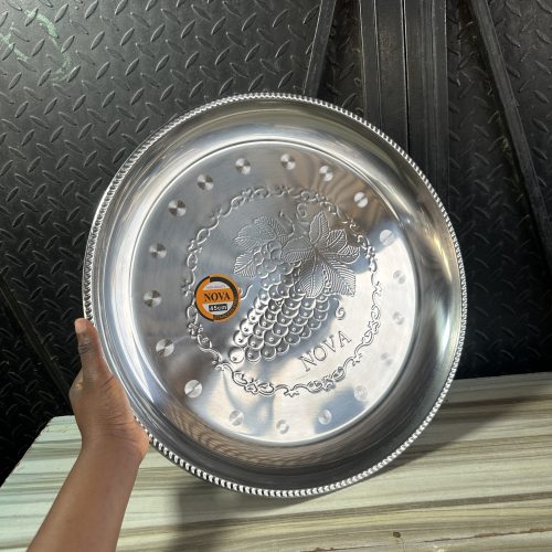 img_9774 Nova Stainless Serving Tray Flat – 45cm