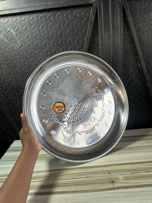 Nova Stainless Serving Tray Flat – 45cm