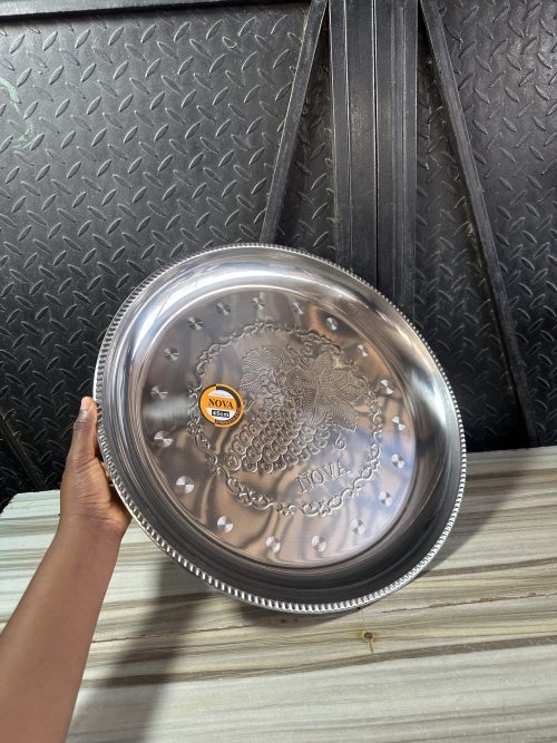 Nova Stainless Serving Tray Flat – 45cm
