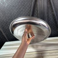 Nova Stainless Serving Tray Flat – 40cm