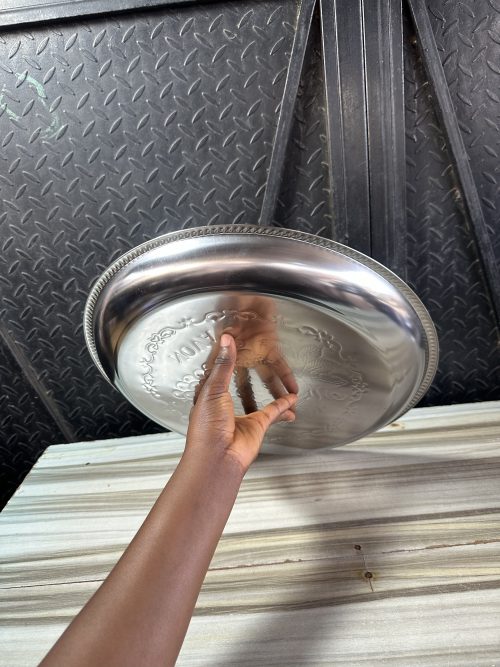 Nova Stainless Serving Tray Flat – 40cm