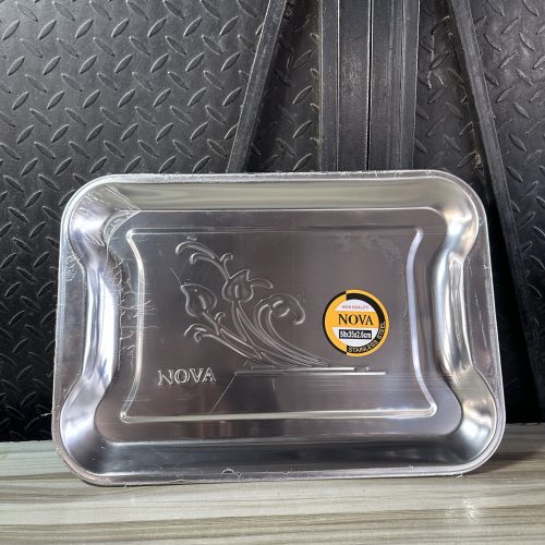 img_9783-2 Nova Stainless Serving Tray Flat – 50cm (Four Corner) Thick