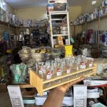 12 pieces Shot Cup with Wooden Rack