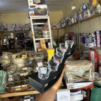 6 pieces Shot Cup with Wooden Rack