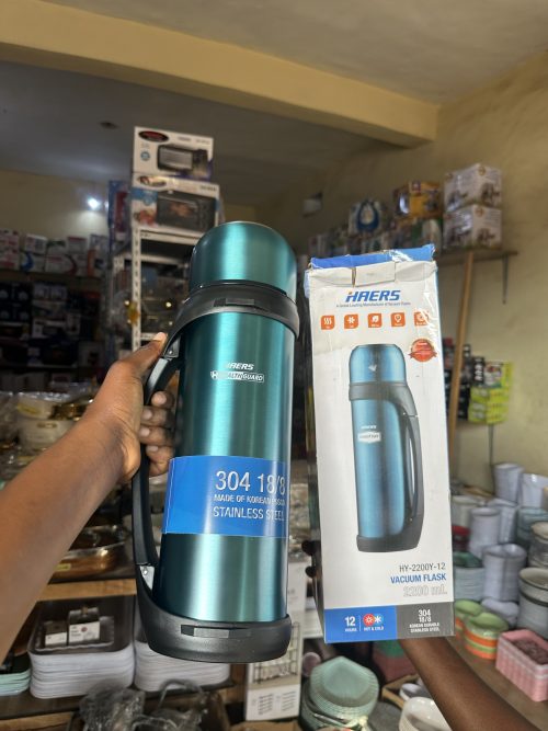 Haers Water Flask Vacuum Flask – 2200ml -2.2litres