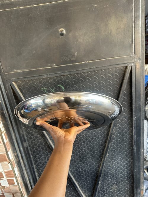 Nova Stainless Serving Tray Flat – 40cm (Thick)