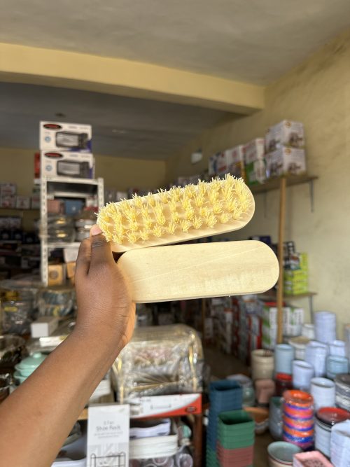 Wooden Hard Brush - 1 piece