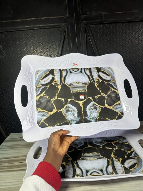 Unbreakable Tray Big size 21 by 15 inches - 8040