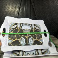 Unbreakable Tray Big size 21 by 15 inches - 8040