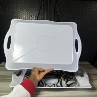 Unbreakable Tray Big size 21 by 15 inches - 8040