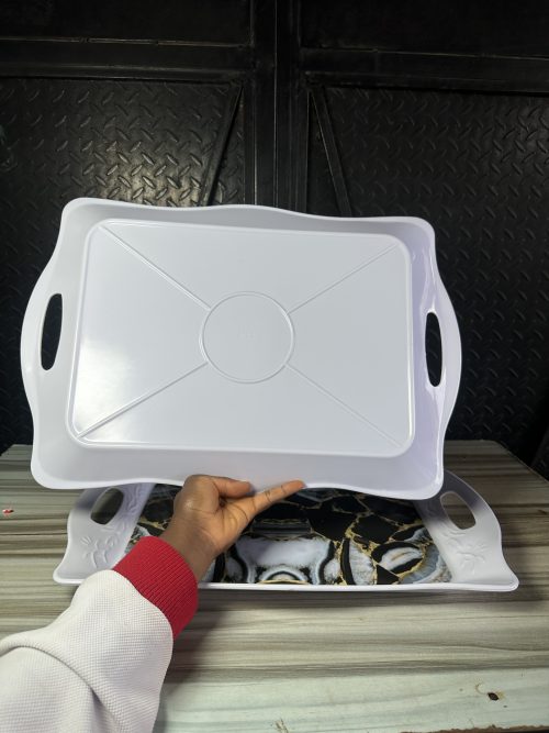 Unbreakable Tray Big size 21 by 15 inches - 8040