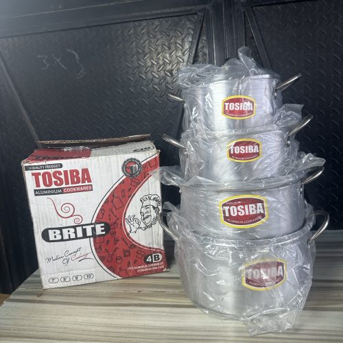 Tosiba Cooking Pot Big Size 4 pieces-4B Brite