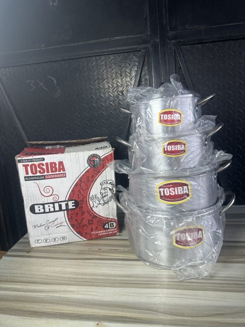 Tosiba Cooking Pot Big Size 4 pieces-4B Brite