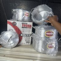 Tosiba Cooking Pot Big Size 4 pieces-4B Brite