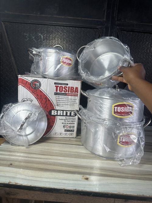 Tosiba Cooking Pot Big Size 4 pieces-4B Brite
