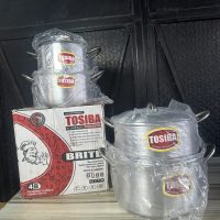 Tosiba Cooking Pot Big Size 4 pieces-4B Brite