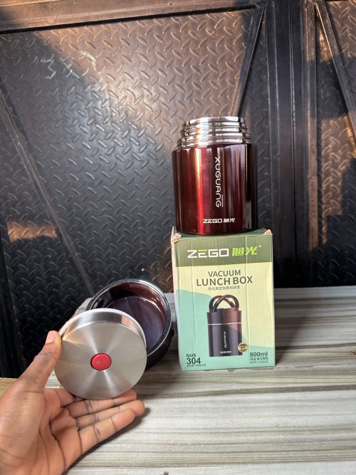 Zego Food Flask Vacuum Flask – 800ml (0.8 Liter)
