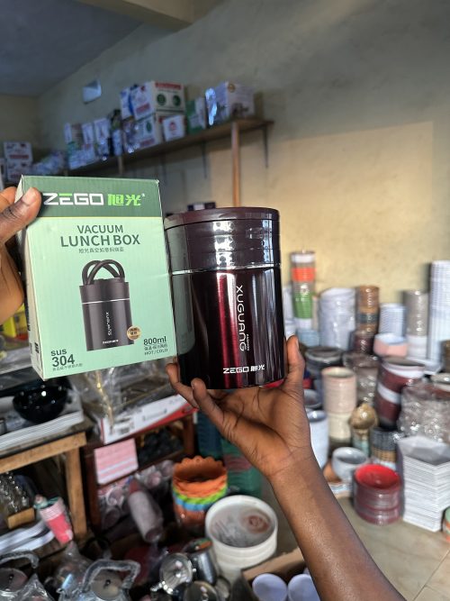 Zego Food Flask Vacuum Flask – 800ml (0.8 Liter)