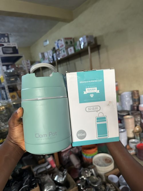 Clam Pot Food Flask Vacuum Flask – 800ml (0.8 Litres )