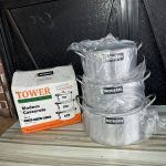 Tower Cooking Pot 3 pieces- Modern Casserole