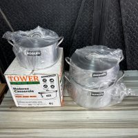 Tower Cooking Pot 3 pieces- Modern Casserole