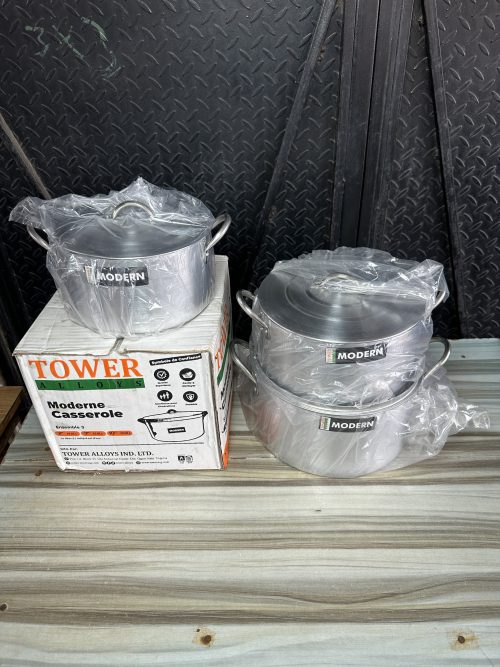 Tower Cooking Pot 3 pieces- Modern Casserole