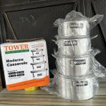 Tower Cooking Pot 4 pieces- Modern Casserole