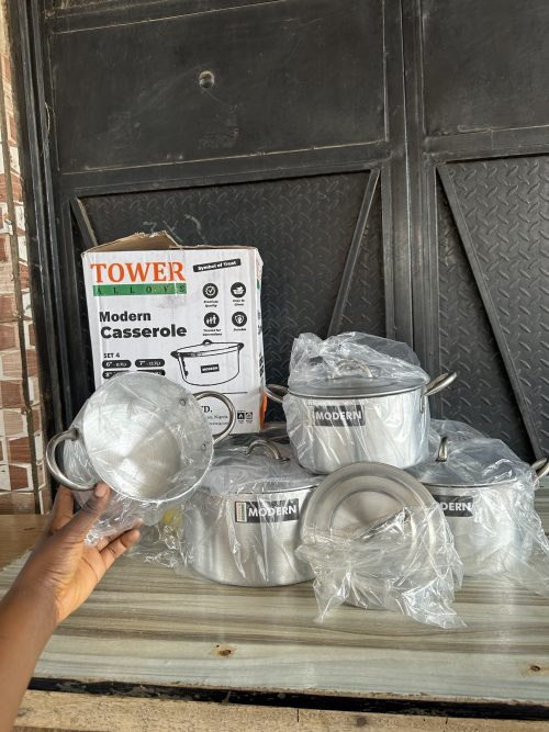Tower Cooking Pot 4 pieces- Modern Casserole